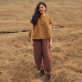 Hawthorn II Women's Trousers - Linen - Squirrel