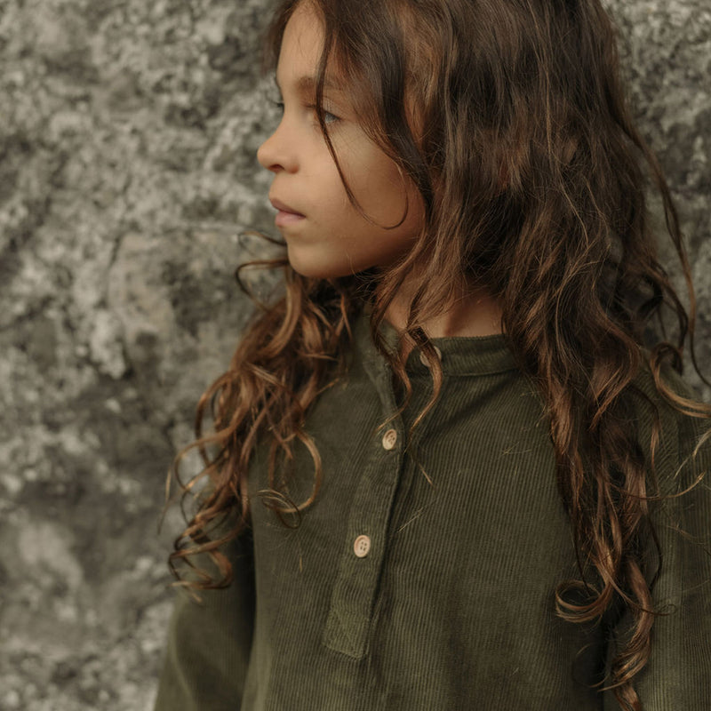 Larch Shirt - Cotton Corduroy - Thyme