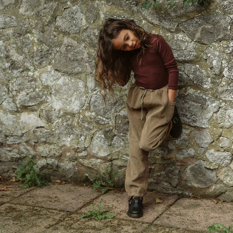 Linden Trousers - Cotton Corduroy - Mole