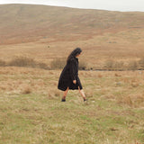 Oak Women's Dress - Linen - Black