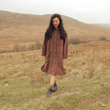 Oak Women's Dress - Linen - Squirrel