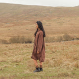 Oak Women's Dress - Linen - Squirrel