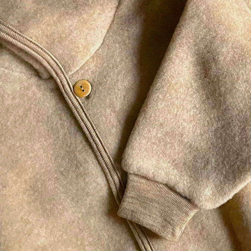 Pipit Baby & Kids Suit - Merino Wool Fleece - Driftwood