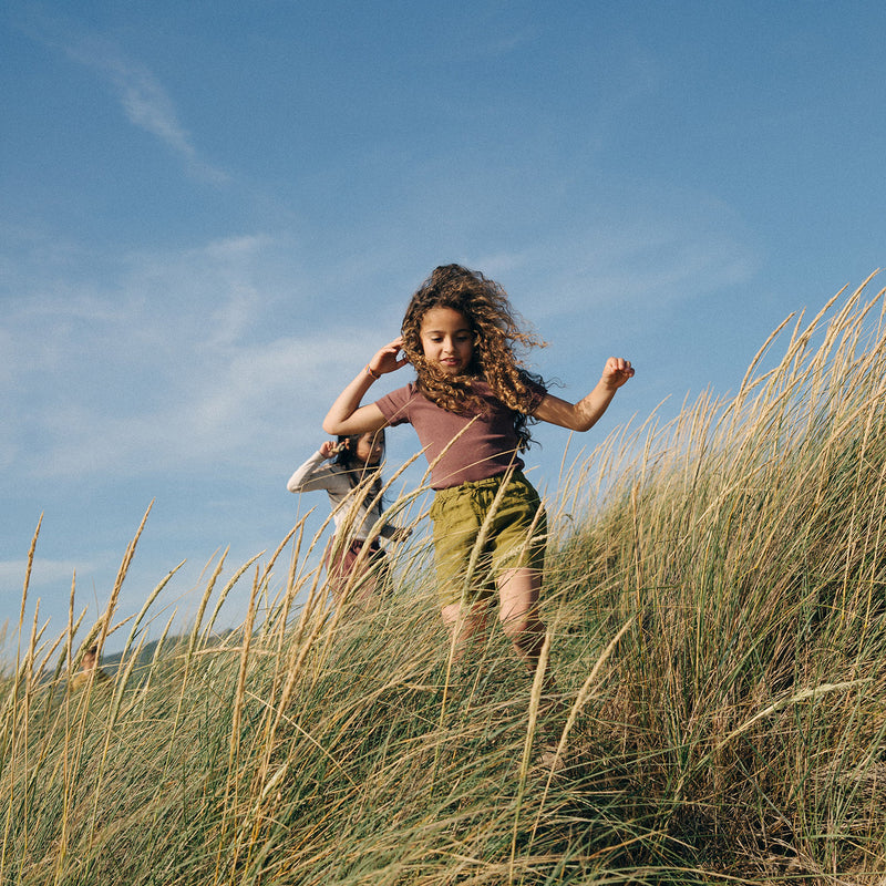 Rowan Shorts - Linen - Olive