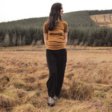 Smew Women's Top - Cotton Pointelle - Copper