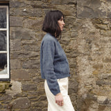 Terra Women’s Cardigan - Donegal Wool - Lagoon