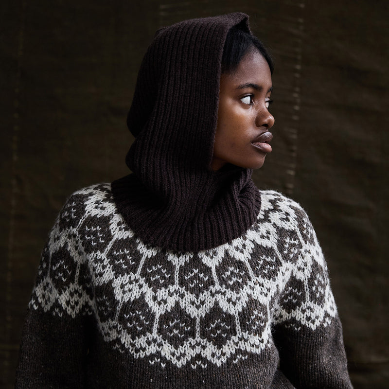 Warbler Adult's Balaclava - Lambswool - Hickory