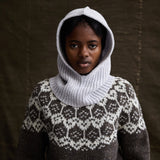 Warbler Adult's Balaclava - Lambswool - Pearl Grey