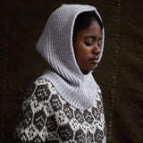 Warbler Adult's Balaclava - Lambswool - Pearl Grey