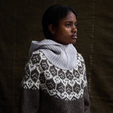 Warbler Adult's Balaclava - Lambswool - Pearl Grey