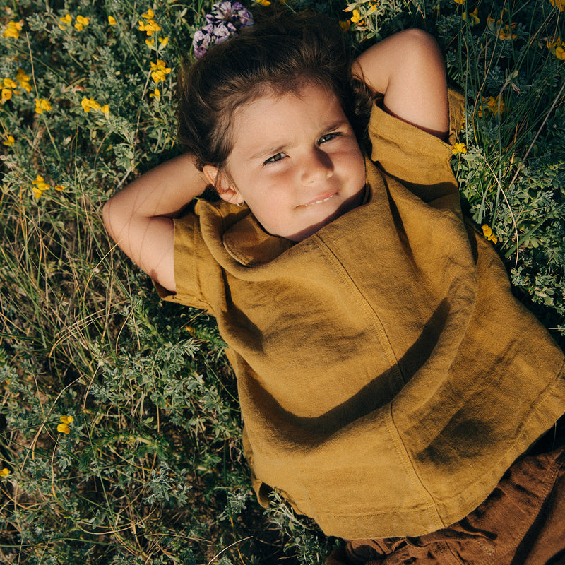 Willow Blouse - Linen - Cumin