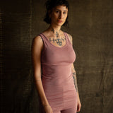 Swift Womens Top - Merino Wool & Silk - Orchid