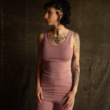 Swift Womens Top - Merino Wool & Silk - Orchid