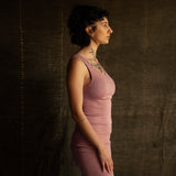 Swift Womens Top - Merino Wool & Silk - Orchid