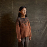 Fauna Cardigan - Lambswool - Sienna