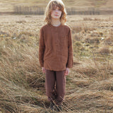 Linden Baby & Kids Trousers - Linen - Squirrel