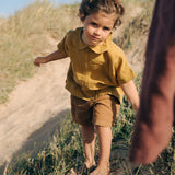 Rowan Shorts - Linen - Hazelnut