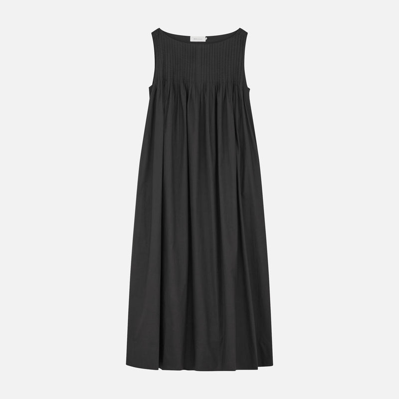 Women's Cotton Pavlova Dress - Black