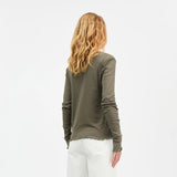 Women's Cotton Edie Cardigan - Olive