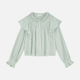 Women’s Cotton Clea Shirt - Light Aqua