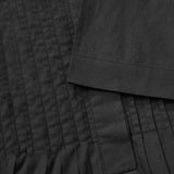 Women's Cotton Dot Shirtdress - Black