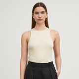 Women's Cotton Edie Tank Top - Light Beige