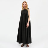 Women's Cotton Pavlova Dress - Black