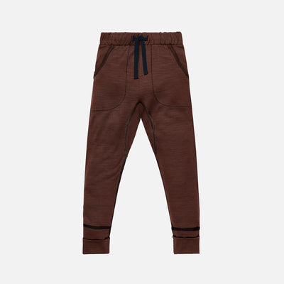 Merino Wool 24-7 Trouser - Chocolate