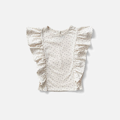 Cotton Angel Tee - Cloud Frolic Print