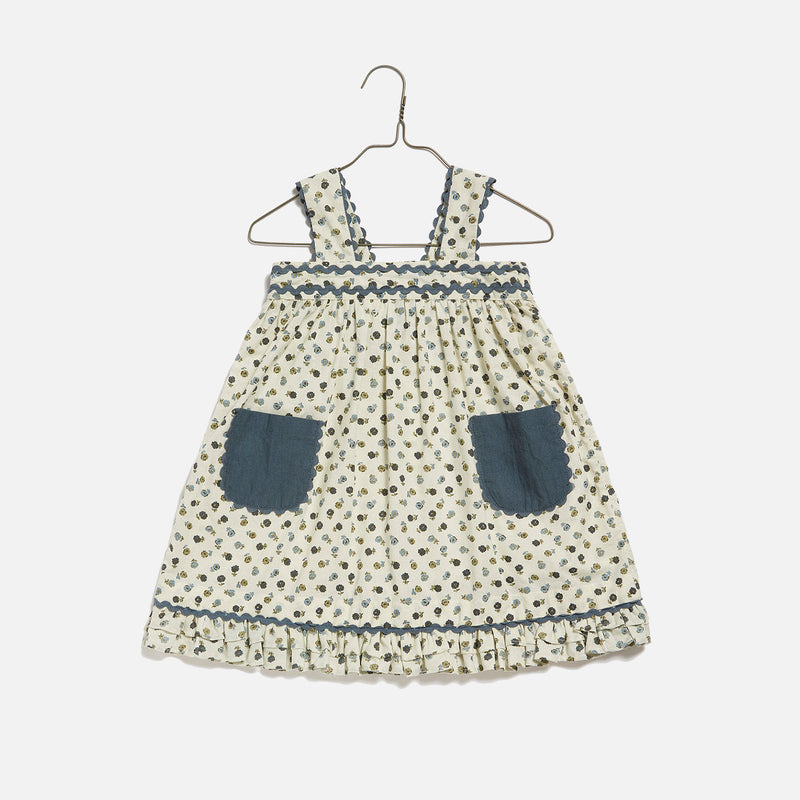 Cotton Greta Pinafore - Daisy Floral