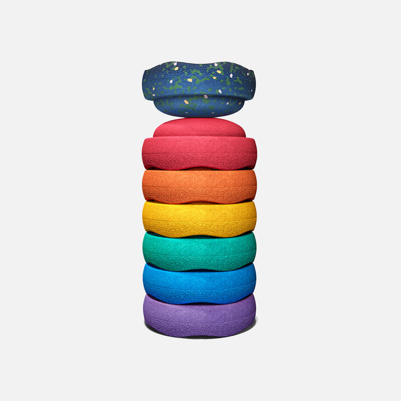 Stepping Stones - Original Mini Rainbow - Set of 7