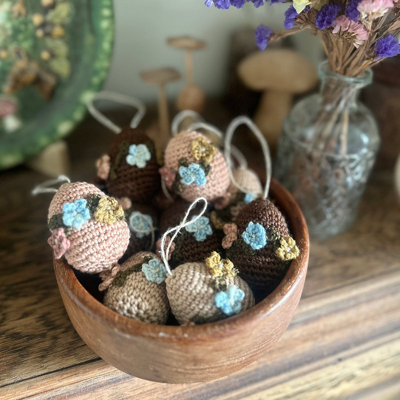 Hand Crocheted Wool Egg - More Colours