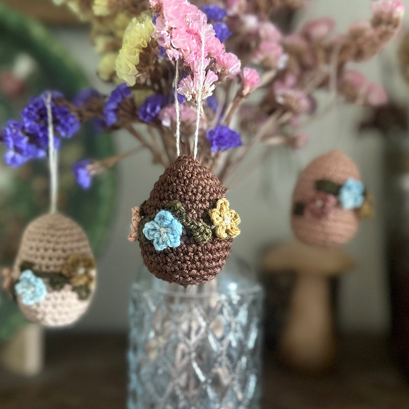 Hand Crocheted Wool Egg - More Colours