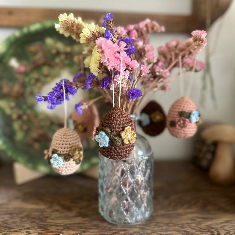 Hand Crocheted Wool Egg - More Colours