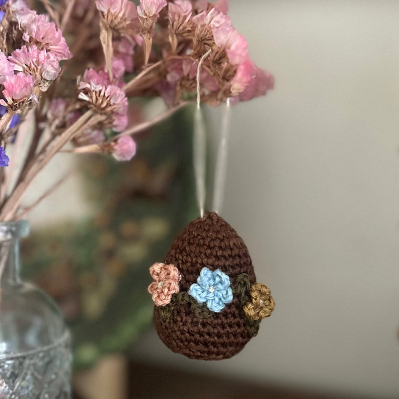 Hand Crocheted Wool Egg - More Colours