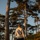 Cotton Canvas Bum Bag - Blue