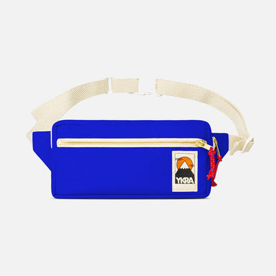 Cotton Canvas Bum Bag - Blue