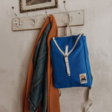 Cotton Canvas Scout Backpack - Blue