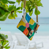 Cotton Canvas Side Pouch Bag - Porto