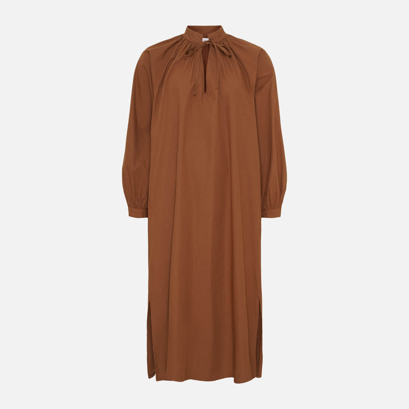 Women's Cotton Irissa Dress - Cambridge Brown