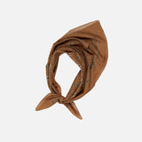 Kids Cotton Voile Signature Scarf - Chocolate