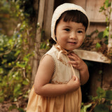 Baby & Kids Linen Josephine Bonnet - Cream