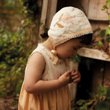 Baby & Kids Linen Josephine Bonnet - Cream