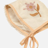 Baby & Kids Linen Josephine Bonnet - Cream