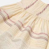 Kids Cotton Minerva Dress - Cream