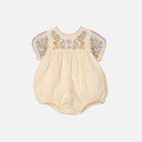 Baby Linen Stevie Bubble Romper - Cream