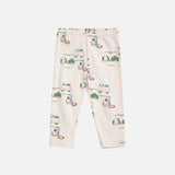 Baby Cotton Everyday Ghosts Leggings - Off White