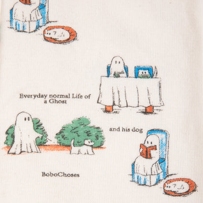 Baby Cotton Everyday Ghosts Leggings - Off White