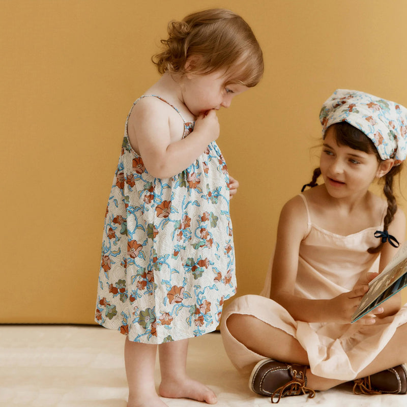 Baby Cotton Poplin Ibera Dress - Liberty Judy Jane