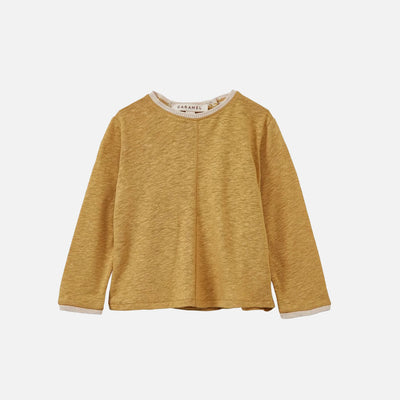 Baby Linen Knit Barnes Set - Ochre
